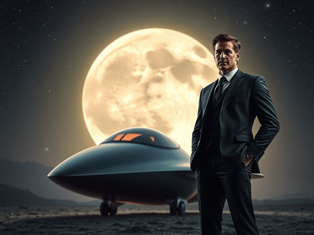 What was the moon up&nbsp;to?